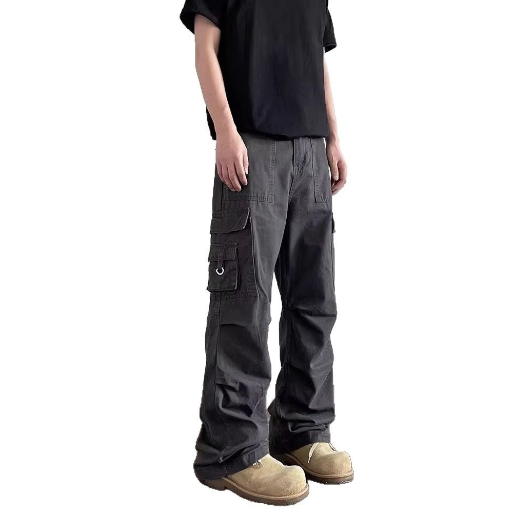 Herren Lässige Oversized Cargo-Hose Drune