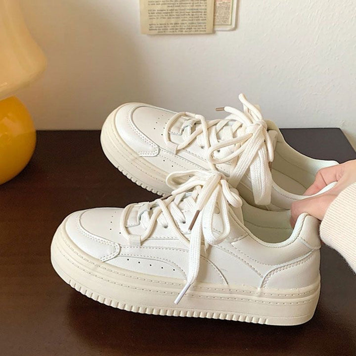 Damen modische Plattform Sneakers Drune