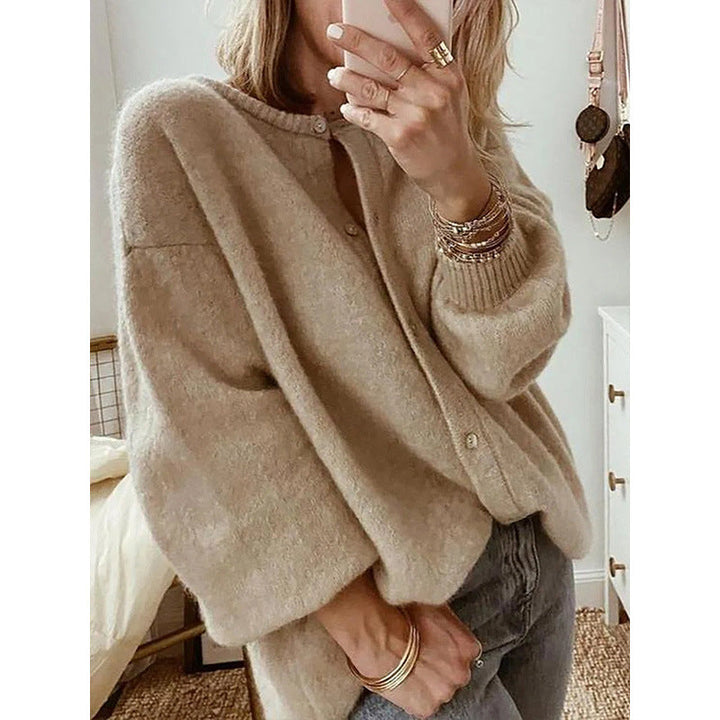 Drune | Elegant long-sleeved knit cardigan