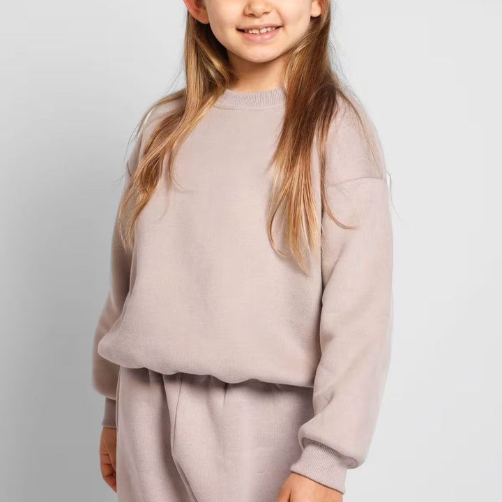 Damen lässiger Sweatshirt mit weitem Schnitt Drune