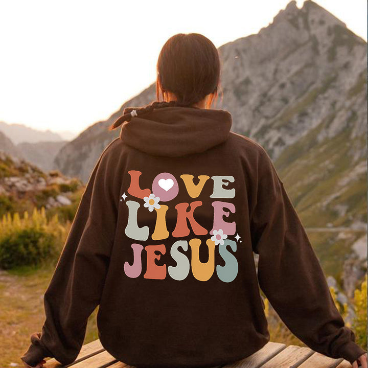 Damen gemütlicher Hoodie mit inspirierendem Aufdruck Drune