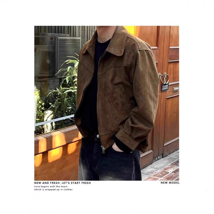 Herren Urbaner Oversized Blouson Drune