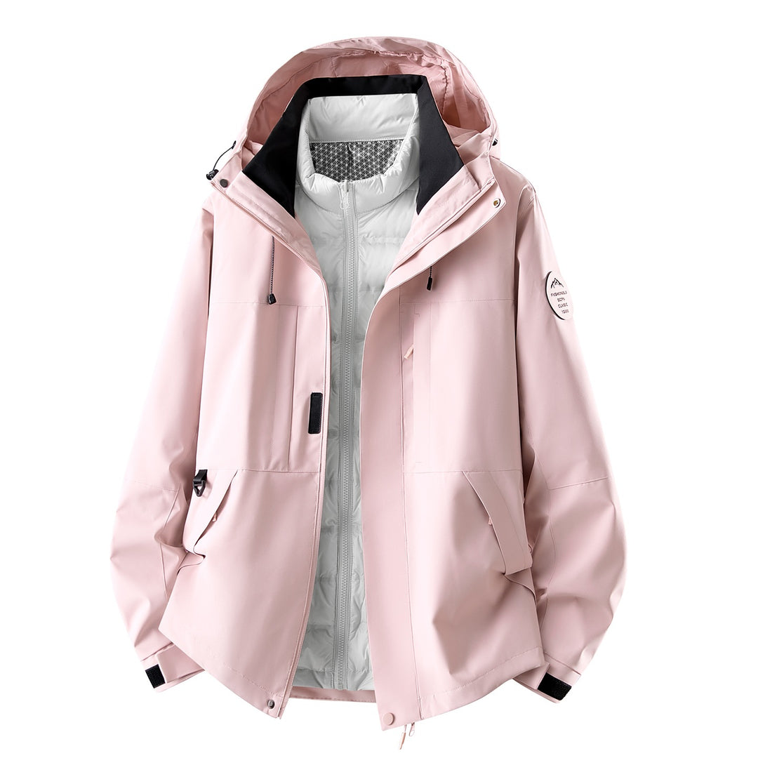 Damen Multifunktionale Outdoorjacke mit herausnehmbarer Stepp-Innenjacke Drune
