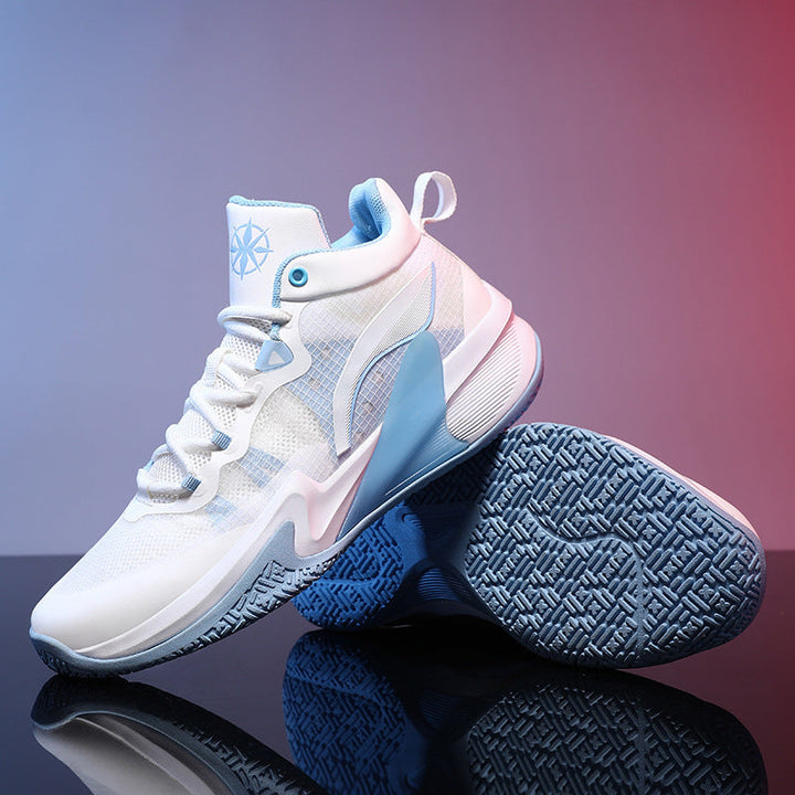 Damen Basketballschuhe mit atmungsaktivem Obermaterial und dämpfender Sohle Drune