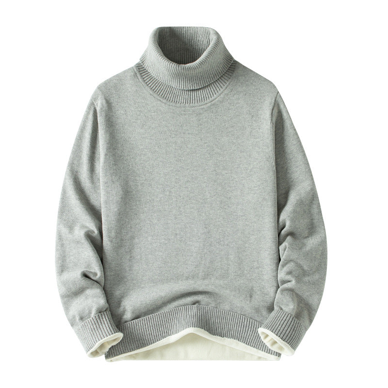 Damen Eleganter Rollkragenpullover Drune