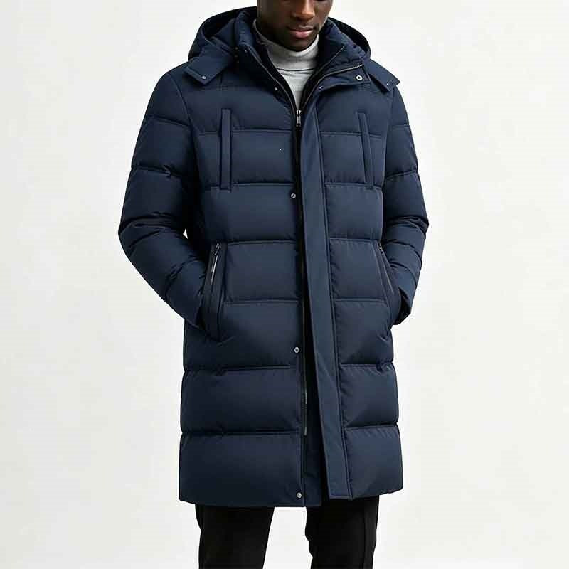 Herren Modische und wärmende Steppjacke Drune