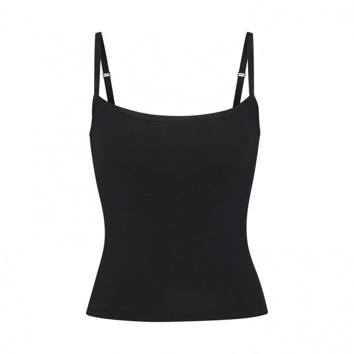 Damen verstellbare Träger Basic Top Drune