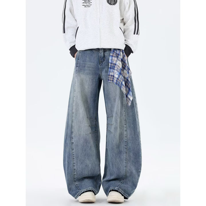 Damen Urbaner Baggy-Jeans Drune