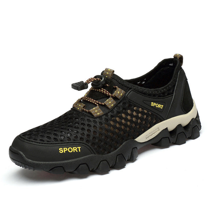 Herren Atmungsaktive Outdoor-Sportschuhe mit rutschfester Sohle Drune