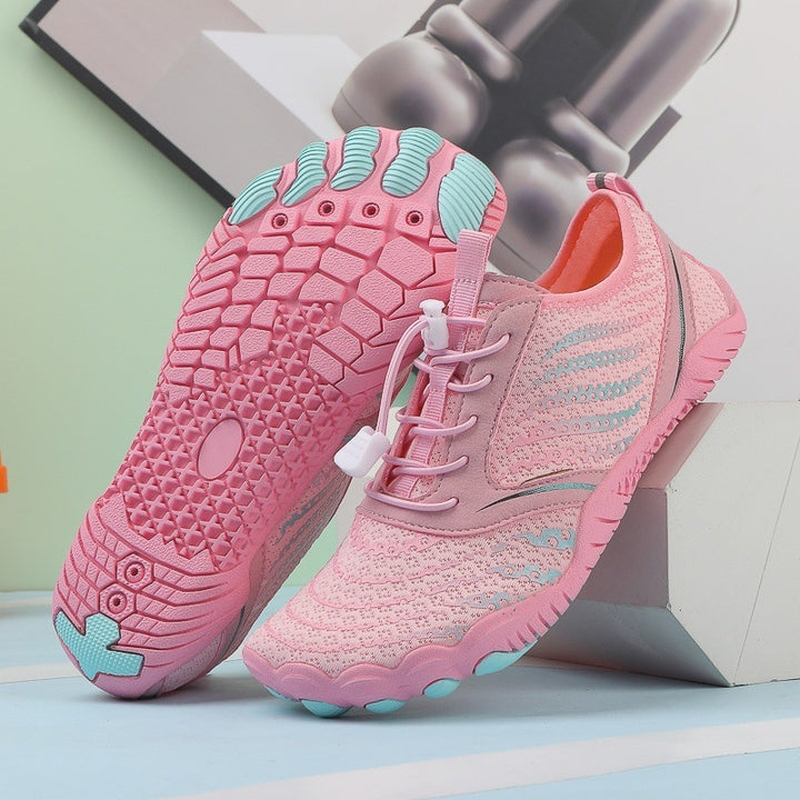 Unisex Flexibler Barfuß‑Wasserschuh mit Schnellverschluss und rutschfester Gummisohle Drune