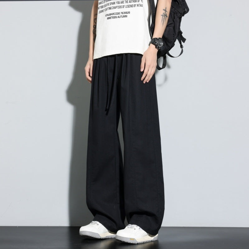 Damen Weite Lagen-Loungehose mit Cargo-Details & elastischem Tunnelzug Drune