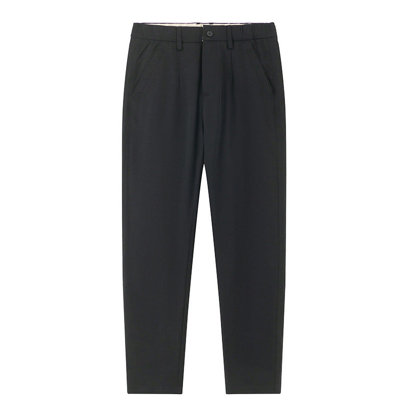 Herren Moderne Relaxed‑Fit Freizeit‑Chino mit leichtem Stretch und umgeschlagenem Saum Drune