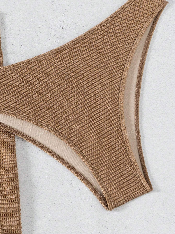Damen Bandeau-Bikini mit raffiniertem Rock Drune