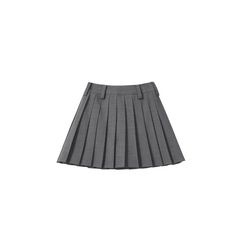 Damen Plissierter Midi-Rock Drune