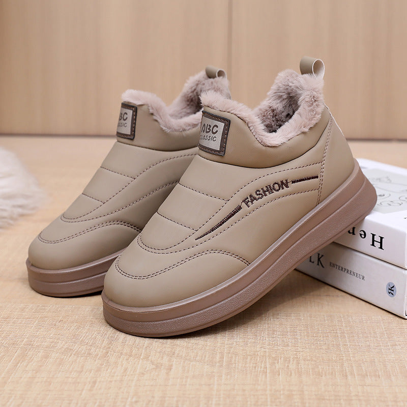 Damen Gefütterte Sneaker mit rutschfester Sohle und ergonomischer Form Drune