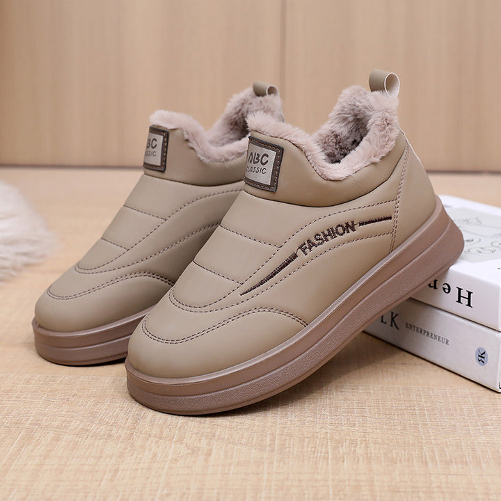 Damen Gefütterte Sneaker mit rutschfester Sohle und ergonomischer Form Drune