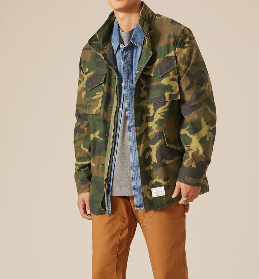 Herren Funktionsjacke mit praktischen Taschen und abnehmbarem Kapuzenkragen Drune