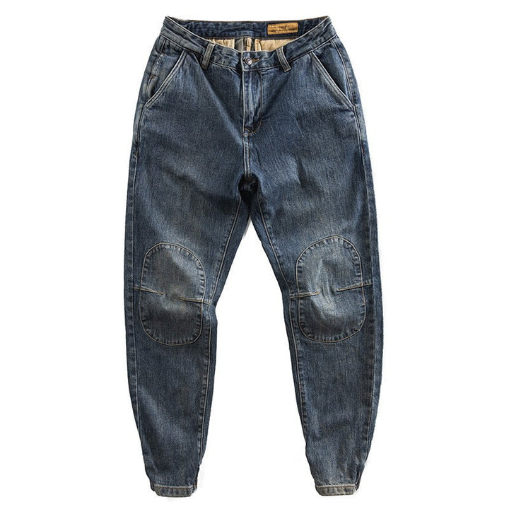Herren Lässige Jeans mit verstärkten Knien Drune