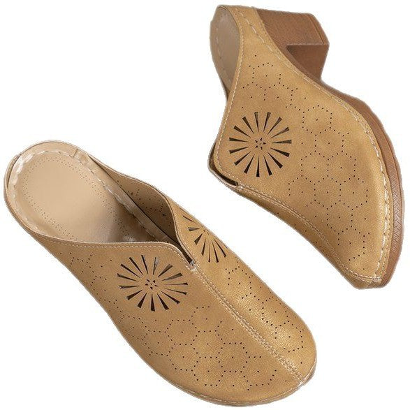 Damen offene Clogs Drune