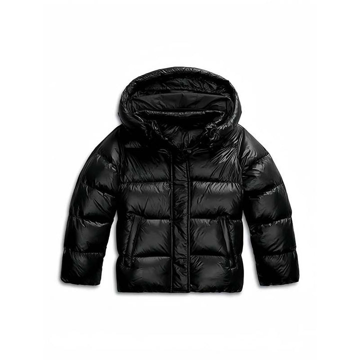 Damen Gesteppte Steppjacke mit Kapuze, Boxy-Schnitt und wasserabweisender Hülle Drune