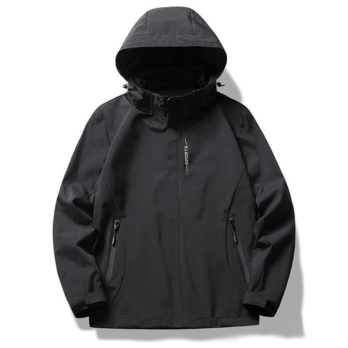 Herren Hochwertige Wasserfeste Outdoor-Jacke Drune