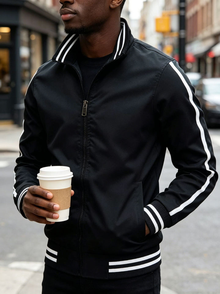Herren Sportliche Jacke Drune