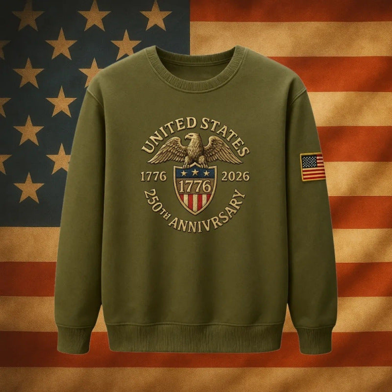 Herren Bequemer Sweatshirt mit motivierendem Aufdruck Drune