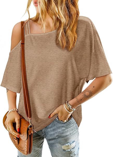 Damen Off-Shoulder-Top Drune