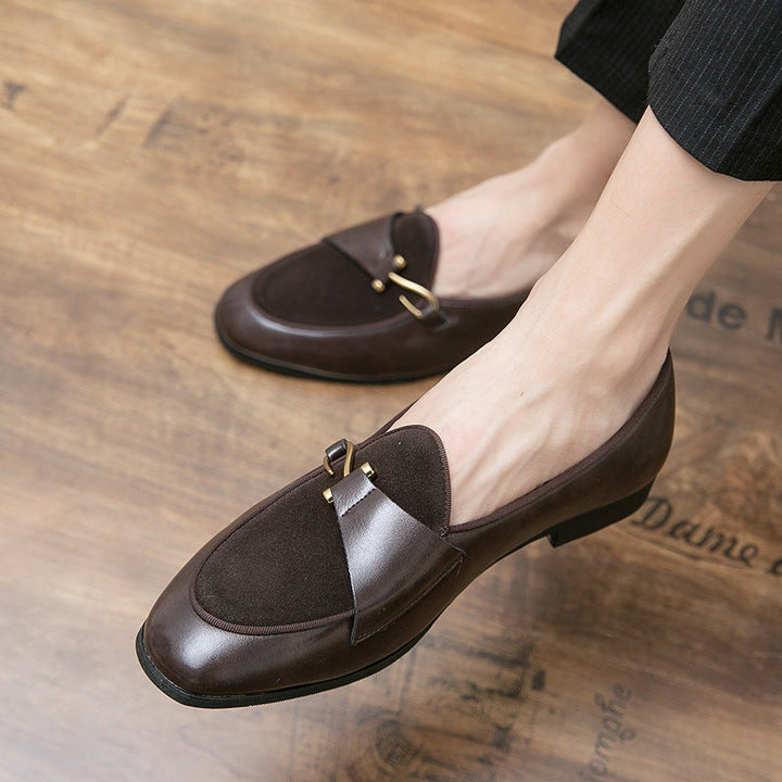 Herren Elegante Mokassins mit modischem Schnallen-Design Drune