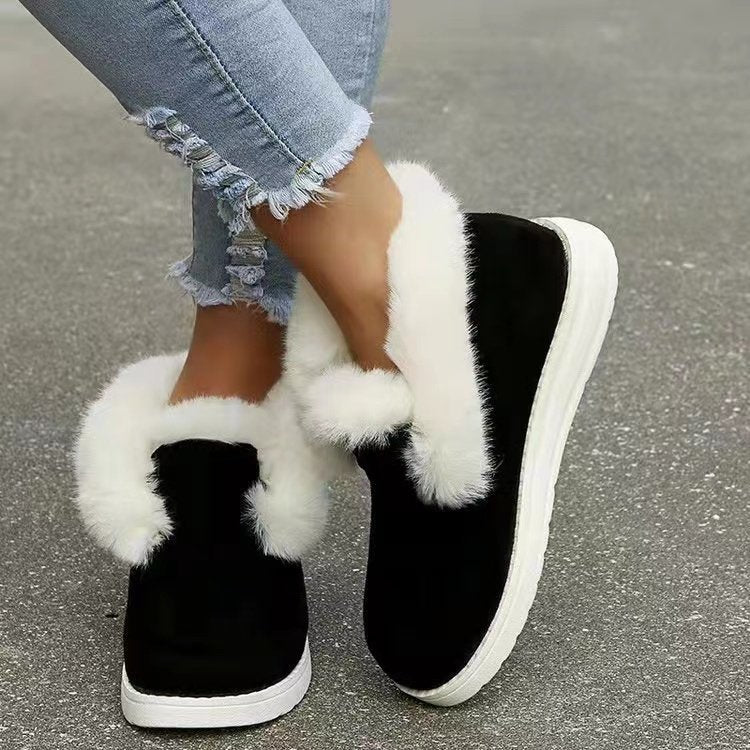 Damen Bequeme Wohn-Sneaker mit weichem Futter und rutschfester Sohle Drune