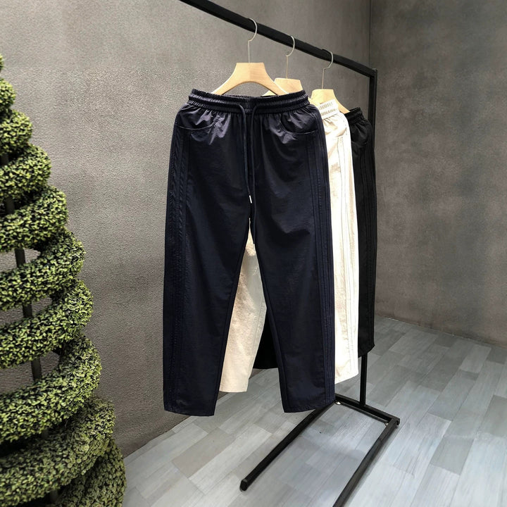 Herren Sportliche Freizeit-Hose mit elastischem Bund Drune