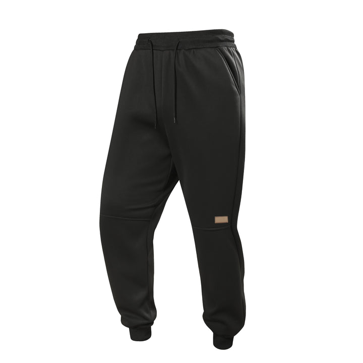 Herren Gefütterte Cozy‑Tech Jogginghose mit Teddy‑Innenfutter, Kordelbund & Bündchen Drune