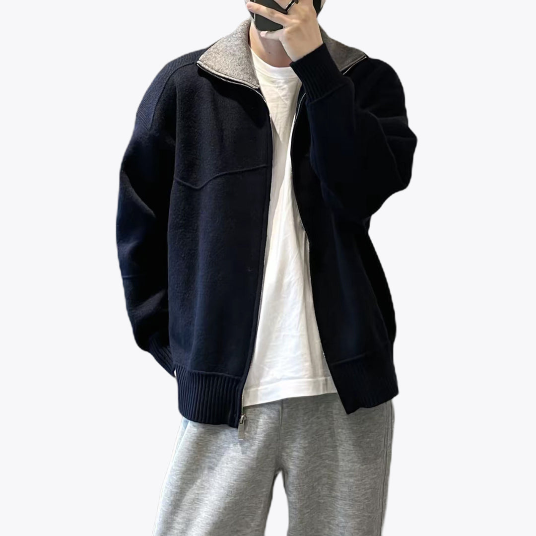 Herren Sportliche und modische Strickjacke Drune