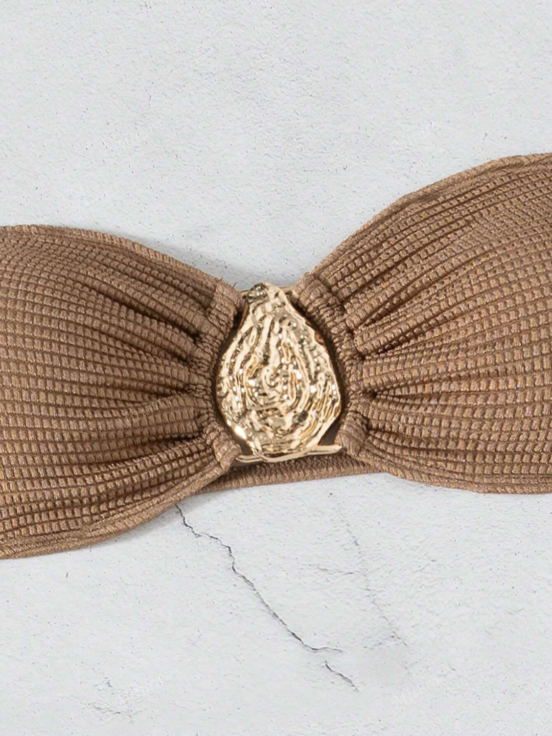 Damen Bandeau-Bikini mit raffiniertem Rock Drune