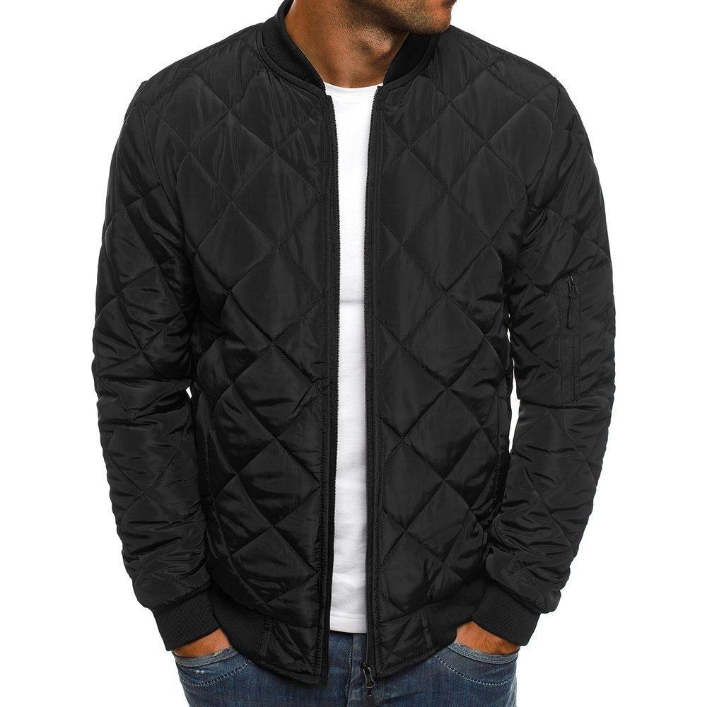 Herren Steppjacke mit elastischen Rippbündchen und praktischen Reißverschlusstaschen Drune