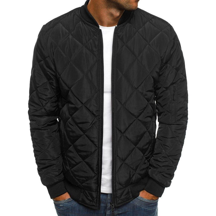 Herren Steppjacke mit elastischen Rippbündchen und praktischen Reißverschlusstaschen Drune