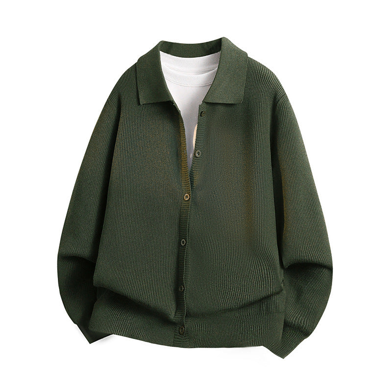 Damen Elegante Strickjacke mit Knopfleiste Drune
