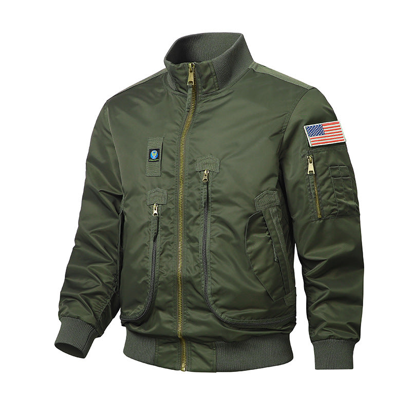 Herren Militärische Bomberjacke Drune