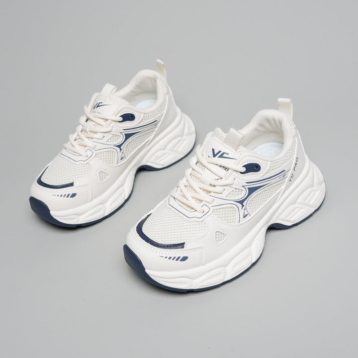 Damen Sportliche Laufschuhe mit atmungsaktivem Mesh-Obermaterial und stoßdämpfender Sohle Drune