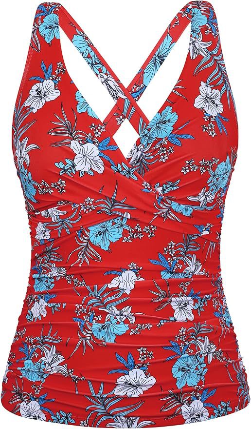 Damen Badeanzug mit Wickelschnitt und figurschmeichelndem Design Drune