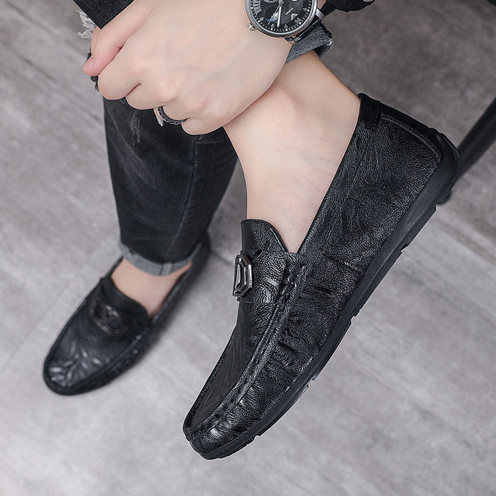 Herren Elegante Mokassin Schuhe Drune