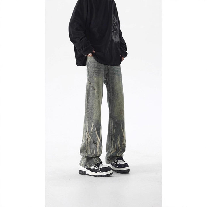 Damen Trendige Weitbein-Jeans Drune