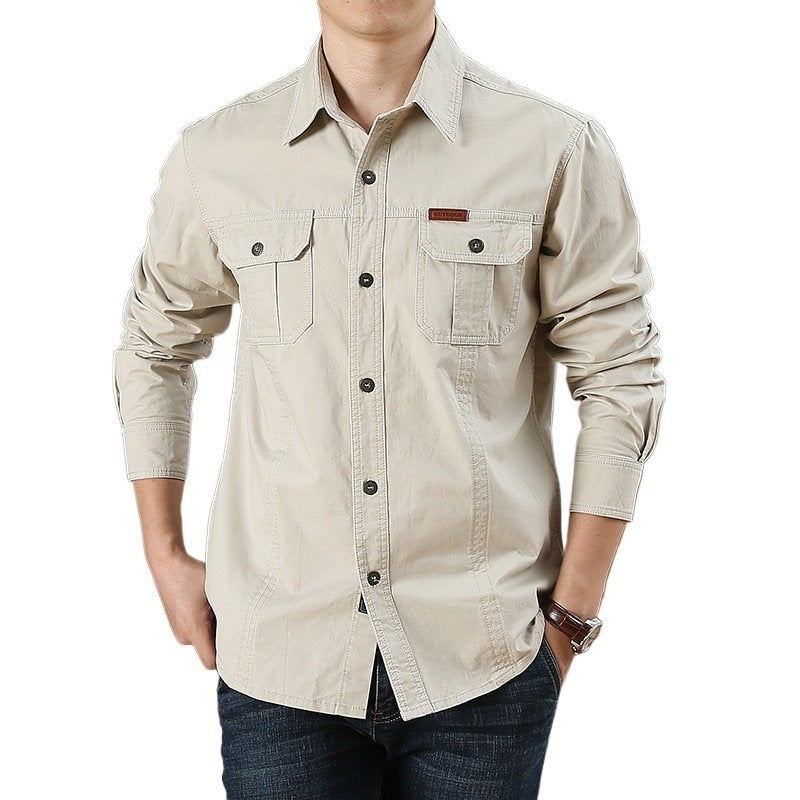 Herren Praktische Hemdjacke Drune