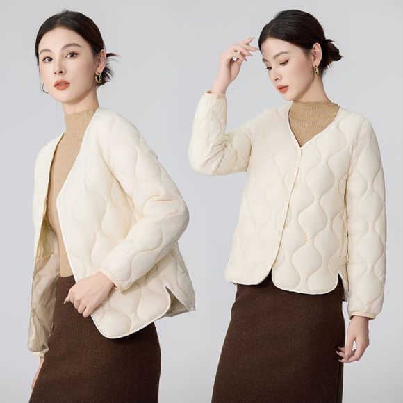 Damen Wattierte Trendjacke Drune