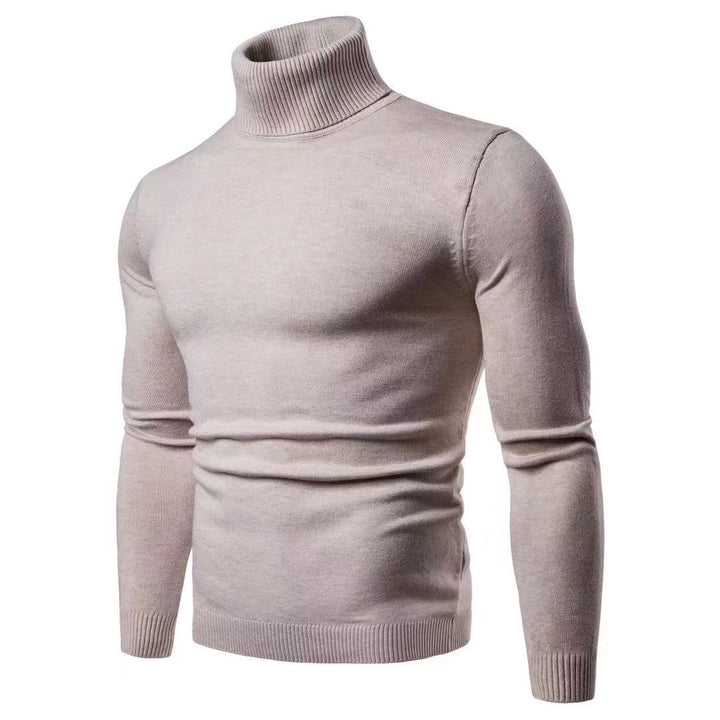 Herren modischer Rollkragenpullover aus feiner Merinowolle Drune
