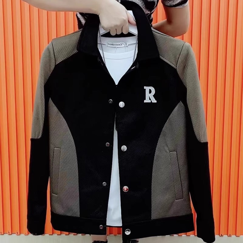 Herren Modische Jacke mit reinem Design Drune