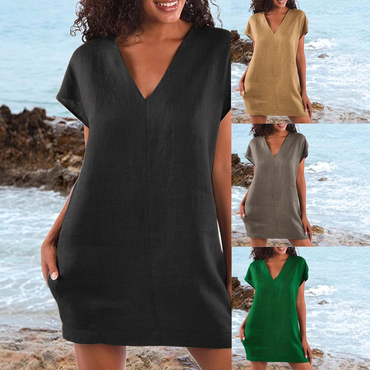 Damen unkompliziertes Sommerkleid Drune
