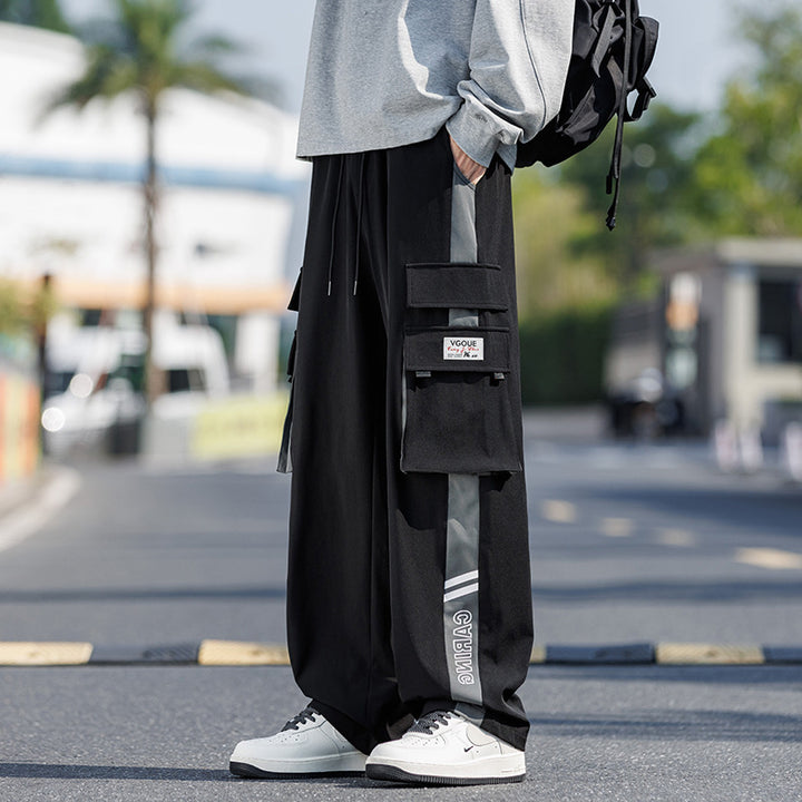 Herren Modische Cargo-Hose mit praktischen Taschen Drune