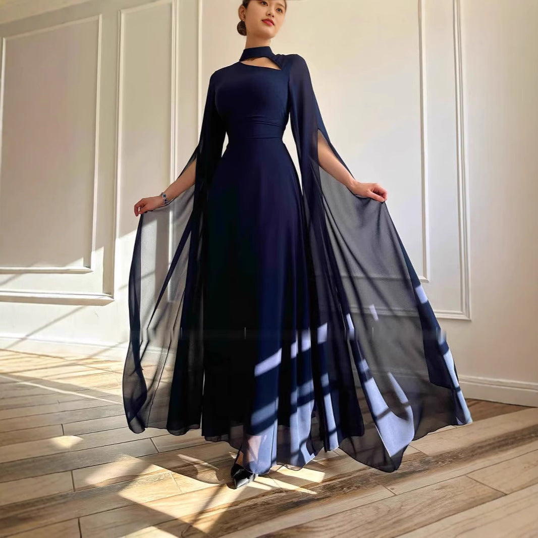Drune | Leichtes Chiffon-Party-Cape
