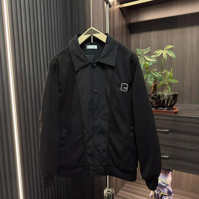 Herren Moderner Overshirt Blouson Drune